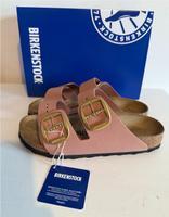 Birkenstock Arizona Big Buckle Nubukleder Sandale Old Rose Gr. 39 Nordrhein-Westfalen - Herne Vorschau