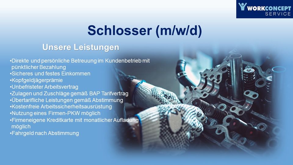 Schlosser (m/w/d) in Dresden