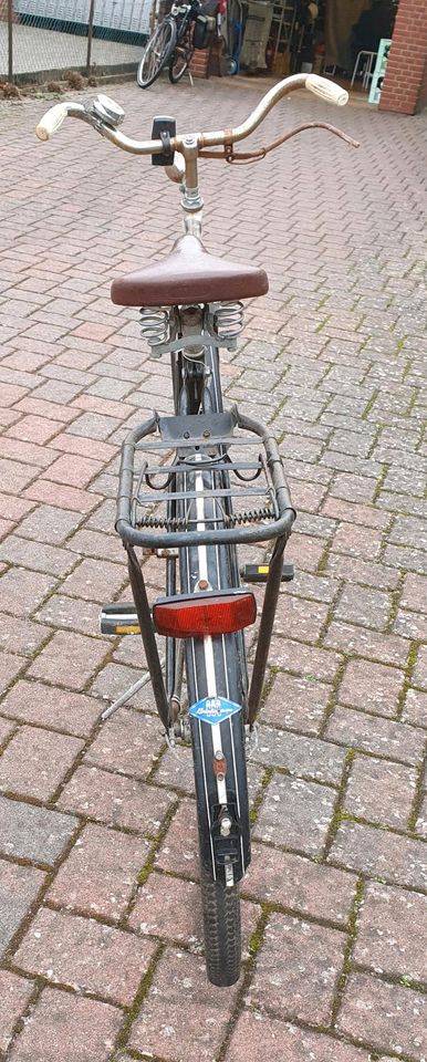 Oldtimer Damenfahrrad, 28 Zoll ohne Schaltung m Rücktrittbremse in Selent