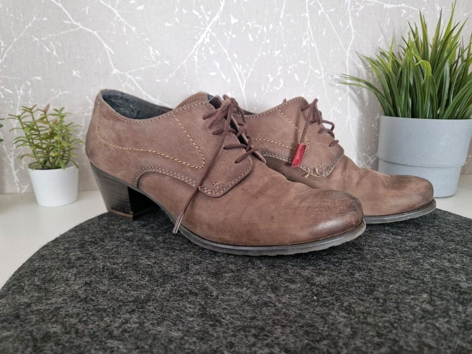 Tamaris Gr. 40 • Damen Schuh geschlossene Pumps Halbschuh Absatz in Hage