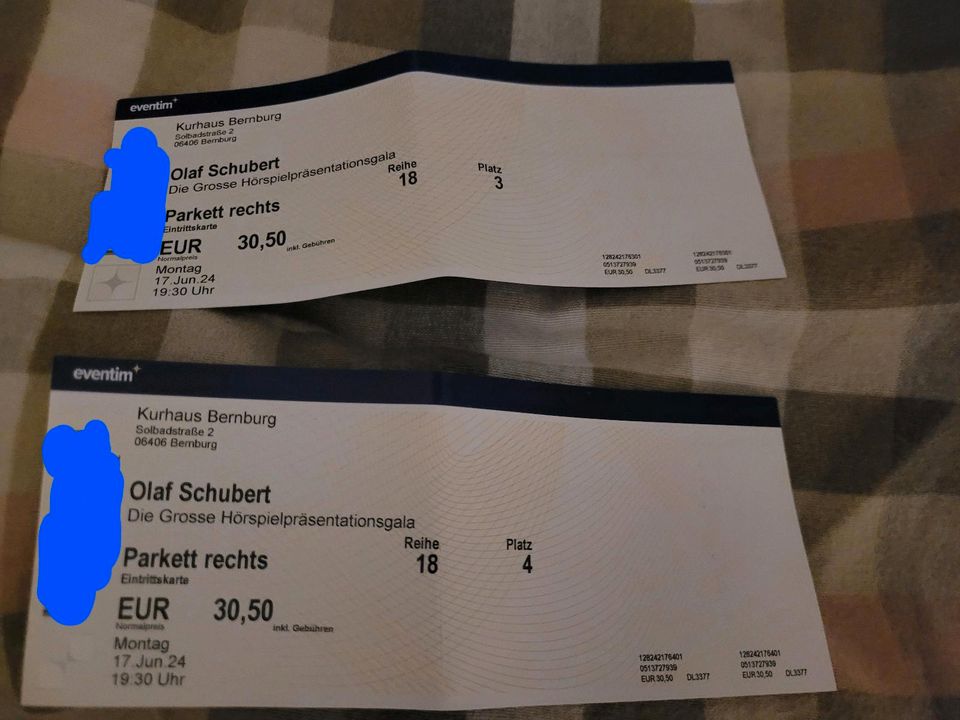 2 Tickets für Olaf Schubert Live 17.06.2024 in Wetter (Ruhr)