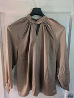 Bluse Gr. 42 Bronzefarben Sachsen - Zwickau Vorschau