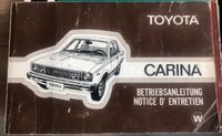 Bedienungsanleitung Betriebshandbuch Toyota Carina Hessen - Fulda Vorschau