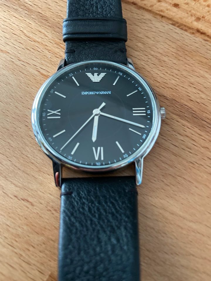 Emporio Armani Uhr aus Leder in Dortmund