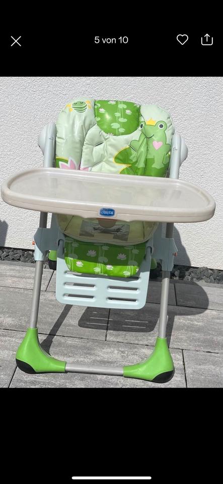 Chicco Baby Hochstuhl Kinderstuhl mit abnehmerbarer Tischplatte in Barwedel