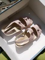 Rosa Sandalen Größe 4 aus Leder Hessen - Kriftel Vorschau