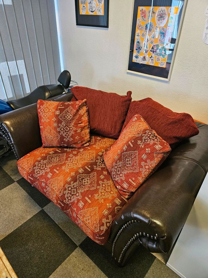 Sofa Couch Ledersofa Leder in Gladbeck