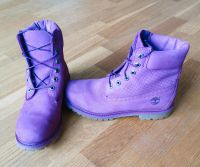 lila Timberland Boots in Größe 40 Münster (Westfalen) - Mauritz Vorschau