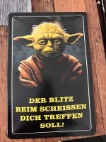 Blechschild Star Wars Yoda Nordrhein-Westfalen - Herzogenrath Vorschau