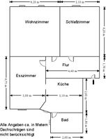 3 Zimmerwohnung in Mittweida möbliert Sachsen - Mittweida Vorschau