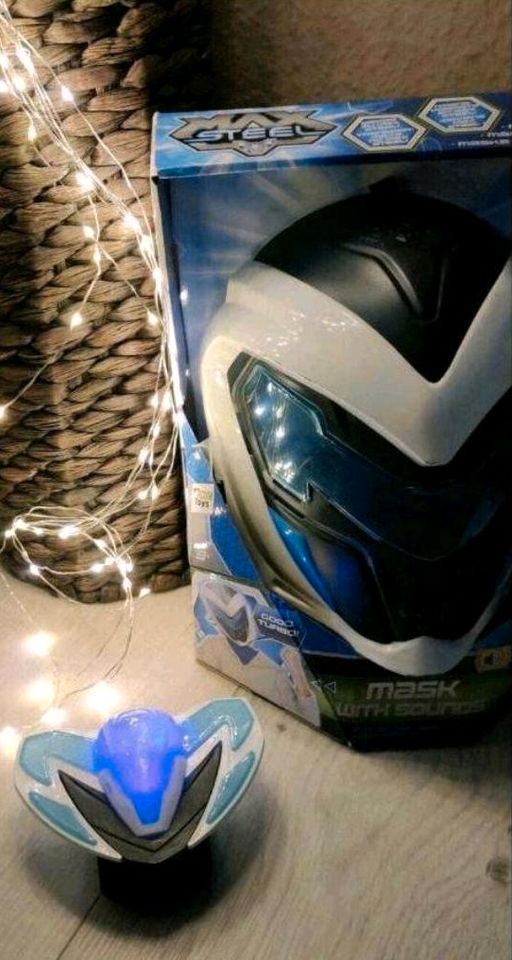 Max Steel Set Maske/Turbo Transformation/Armband, in Rostock