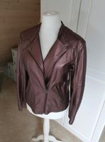 C&A Clockhouse Biker Kunstlederjacke Rose/Metallic, Gr. 44 Frankfurt am Main - Nieder-Eschbach Vorschau