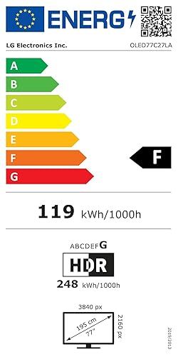 LG OLED77C27LA OLED-EVO TV 195cm/77Zoll 4K 120Hz, α9 Gen5 4K AI-P in Hameln