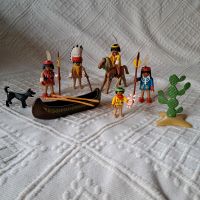 Playmobil 3396 / 3397 Indianer Familie mit Kanu und Zubehör, Hessen - Weinbach Vorschau