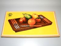 ELSTAWA Obstmesser Set Kunststofftablett Teller Messer DDR Sachsen-Anhalt - Quedlinburg Vorschau