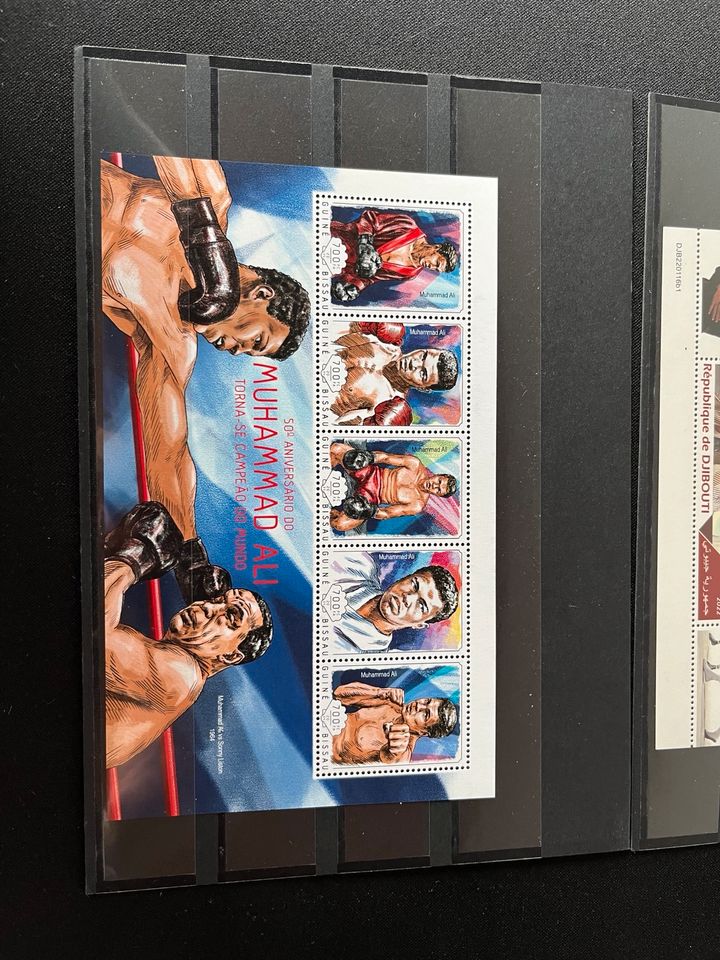 Muhammad Ali Sammlung psa Karten Briefmarken in Lohmar