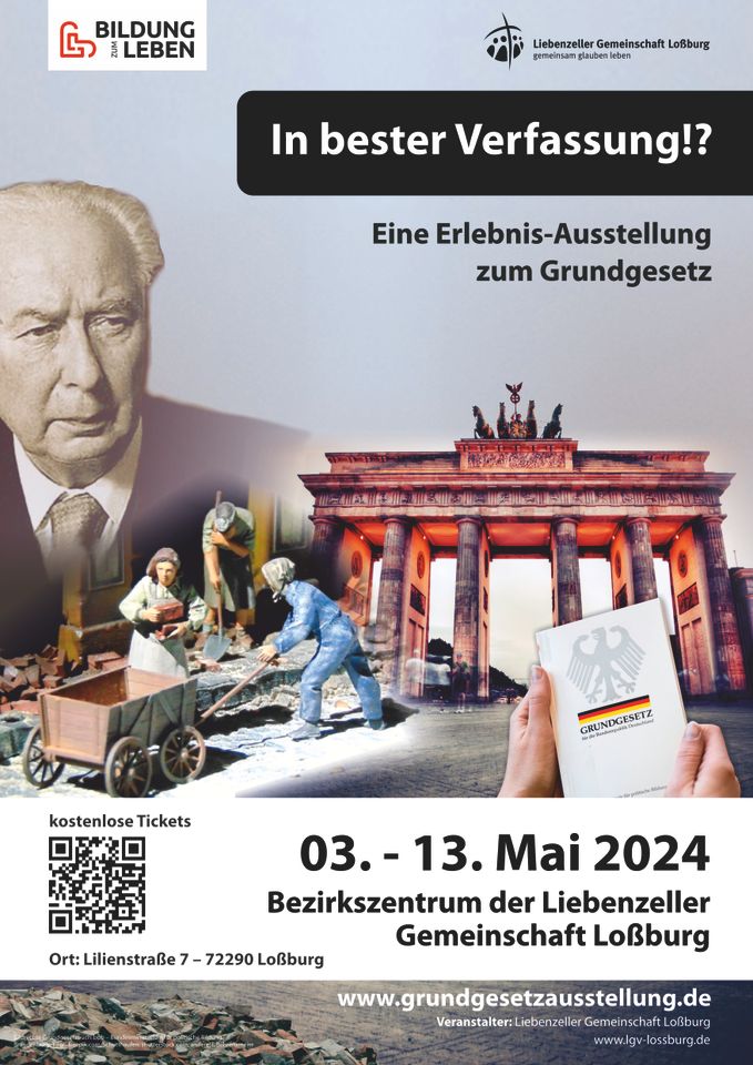 Erlebnisausstellung zum Grundgesetz in Loßburg