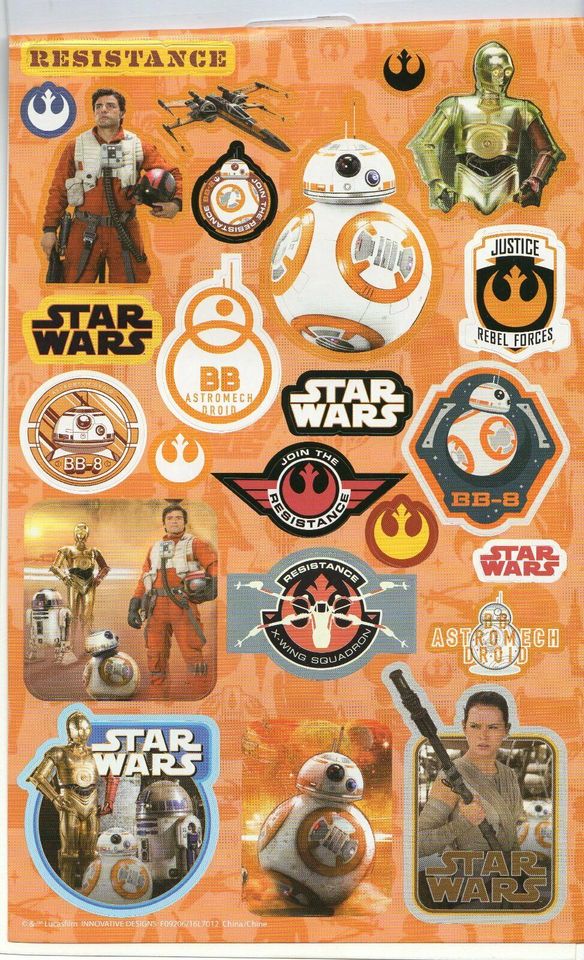 Star Wars - Das Erwachen der Macht: Sticker Book - Aufkleber in Stutzenklinge