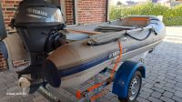 Schlauchboot Mercury, Yamaha 20 PS Außenbordmotor, Boottrailer Nordrhein-Westfalen - Minden Vorschau