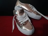 MISCHMASCH BERLIN Plateau - Sneaker - Halbschuhe - damen gold *39 Brandenburg - Schwedt (Oder) Vorschau