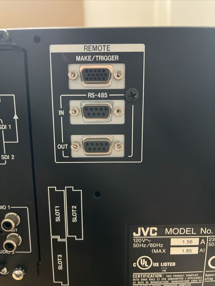JVC DT-V1710CG 17 ZOLL CRT HD monitor HDSDI RGB in Leipzig