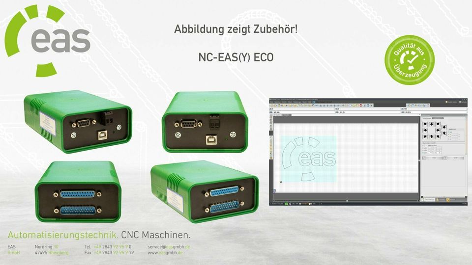 CNC Fräse - EASY 300 mini - EAS GmbH - 3 Achsen Steuerung /4852€* in Rheinberg