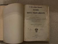 Gnomon Novi Testamenti von Bengel 1860 Theologie Testament Kirche Sachsen - Lengefeld Vorschau