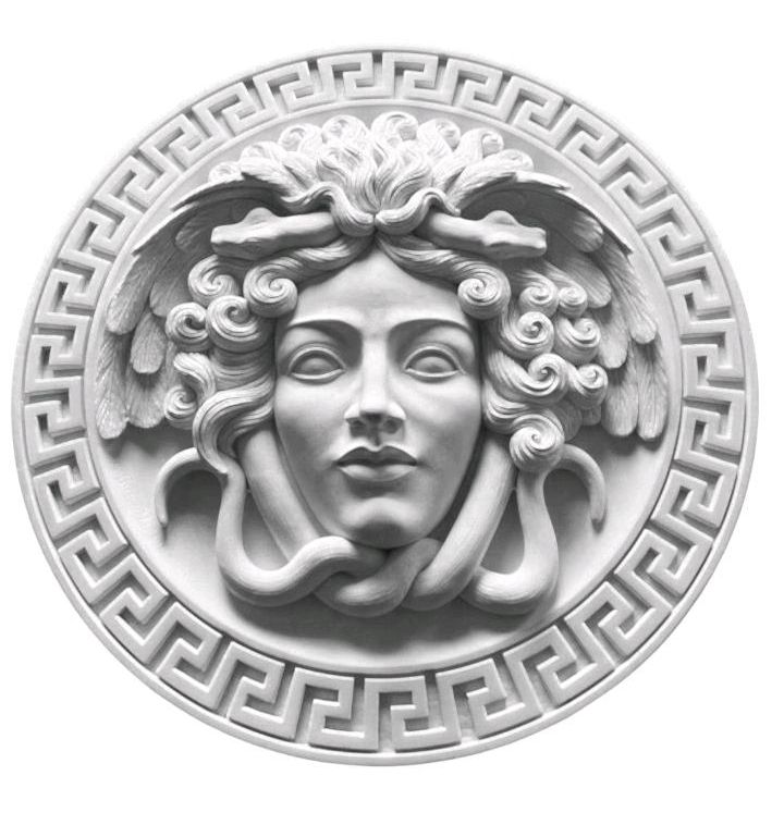 Medusa Statue Skulptur Relief home deko Greek Rom wohnen 40cm new in Wiesbaden