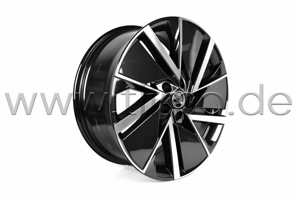 4x Felge VEGA-AERO Black 19" - SKODA SUPERB 3 FL / 1.599,-€* in Würzburg