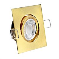 LED Einbauleuchte dimmbar quad schwenkbar Gold Messing GU10 230V Nordrhein-Westfalen - Hagen Vorschau