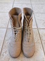 Stiefel Gefüttert Grau/Braun Gr.39 Niedersachsen - Uelsen Vorschau