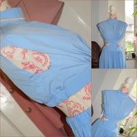 Maritimes Maxikleid 38 NEU himmelblau, Kleid Cut-Out, Rockabilly Niedersachsen - Wilhelmshaven Vorschau