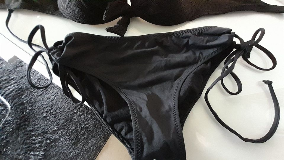 Bikini H&M schwarz Gr. 36 , Neu in Heusweiler