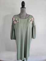 Grünes Kleid mit Blumen Motiv von Mohito Größe L Baden-Württemberg - Kronau Vorschau