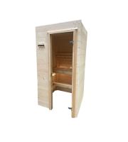 wellmia® Spirit Mini | 230V Mini Sauna Innensauna Sauna Holz Innen Sauna Elektro | 109 x 109 x 200 cm Nordrhein-Westfalen - Steinhagen Vorschau