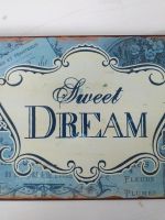 Blechschild "SWEET DREAM" - Vintage - Shabby chic Hessen - Hanau Vorschau