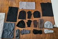 Winterpaket Schal Mütze Handschuhe schwarz, grau, braun Niedersachsen - Garbsen Vorschau
