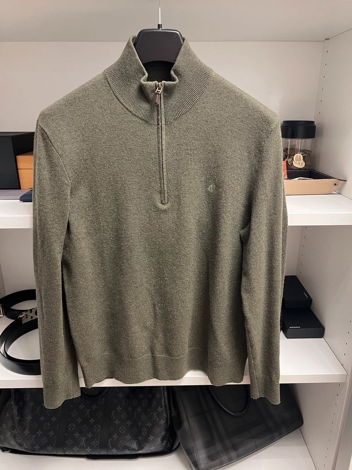 Ralph Lauren Troyer Pullover Grün Olive in Frankfurt am Main