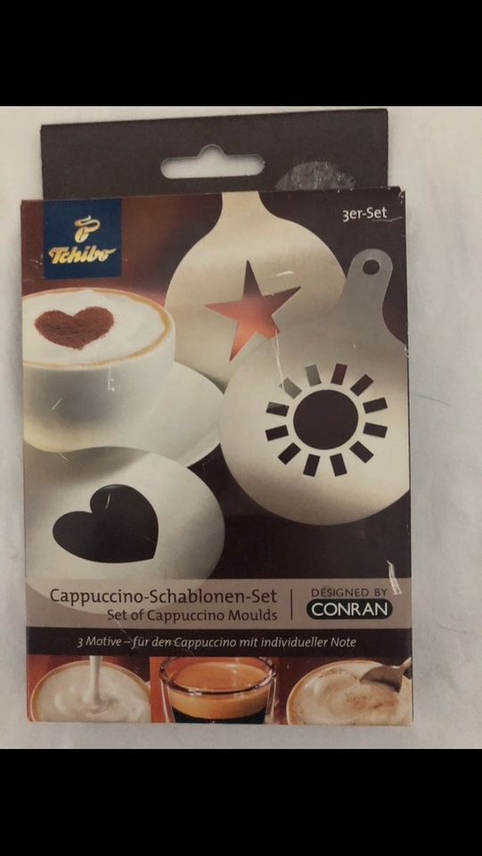 Siebträger-Kaffeemaschine Milchschäumer , Schablonen in Nürtingen