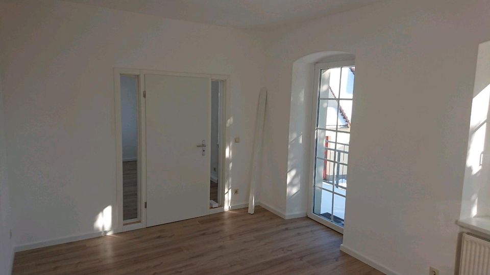 schöne, helle 3-Raum Wohnung 1. OG, mit Balkon u. Einbauküche EBK in Dresden