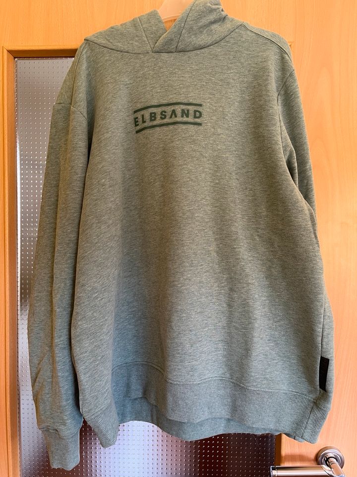 ELBSAND Sweatshirt Hoodie Pullover Gr XL  grün in Unterlüß