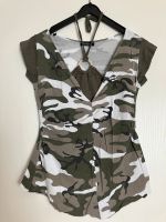 Shirt Army/Armee Look, Justine Paris, XS, 32/34 Baden-Württemberg - Kirchardt Vorschau