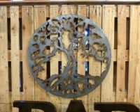 Metall Baum tree Wandbild Lebensbaum Loft Design 99cm Ø groß rund Nordrhein-Westfalen - Lage Vorschau