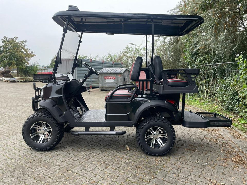 4 Sitzer Golfcart Golf Cart CAR Golfcar UWE BEIN Edition GOLF AUTO PKW GOLFAUTO GOLFCADDY CLUBCAR CLUB Caddy 2 Personen 4 Personen Golfbag NEU REDDOT Yamaha BSN Club Precedent UTV ATV Farmer Eintracht in Neukirchen