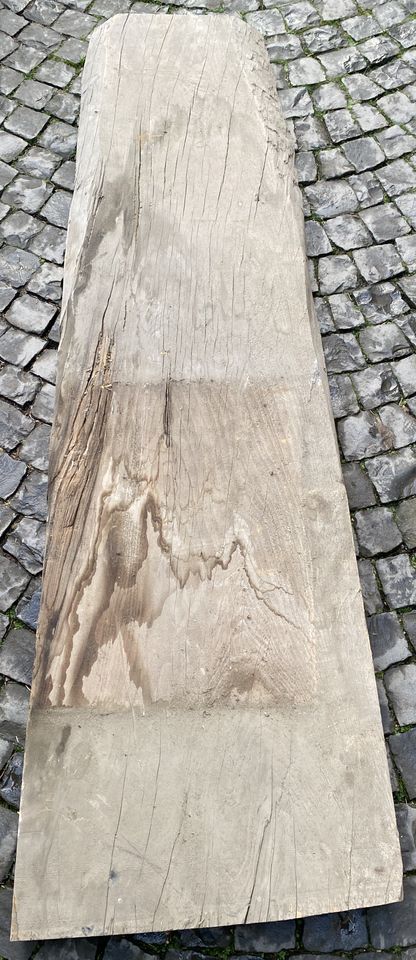 Bohle Baumscheibe Tisch Holz Lampe Brett in Dornburg