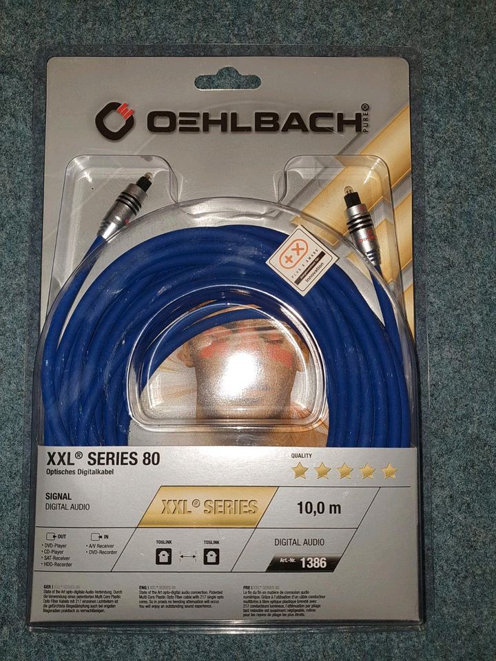 Oehlbach Series 80 (Optik Kabel 10m) in Wesseling