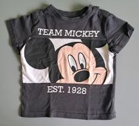 T-Shirt, Gr. 74, von Disney Baby, schwarz, Mickey Mouse Motiv Niedersachsen - Embsen Vorschau