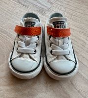 Converse ALL STAR Kinderschuhe Gr. 21 weiß/orange Bayern - Herrieden Vorschau