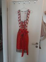 Dirndl Kleid Tracht rot mit Schürze und Bluse Größe 38 Bayern - Mauern Vorschau