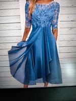 Kleid Party Fest elegant mit Spitze blau Gr M Baden-Württemberg - Bietigheim Vorschau